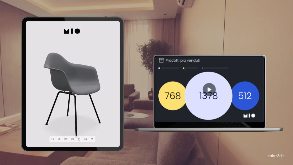 Ai generativa visuale per arredamento e design