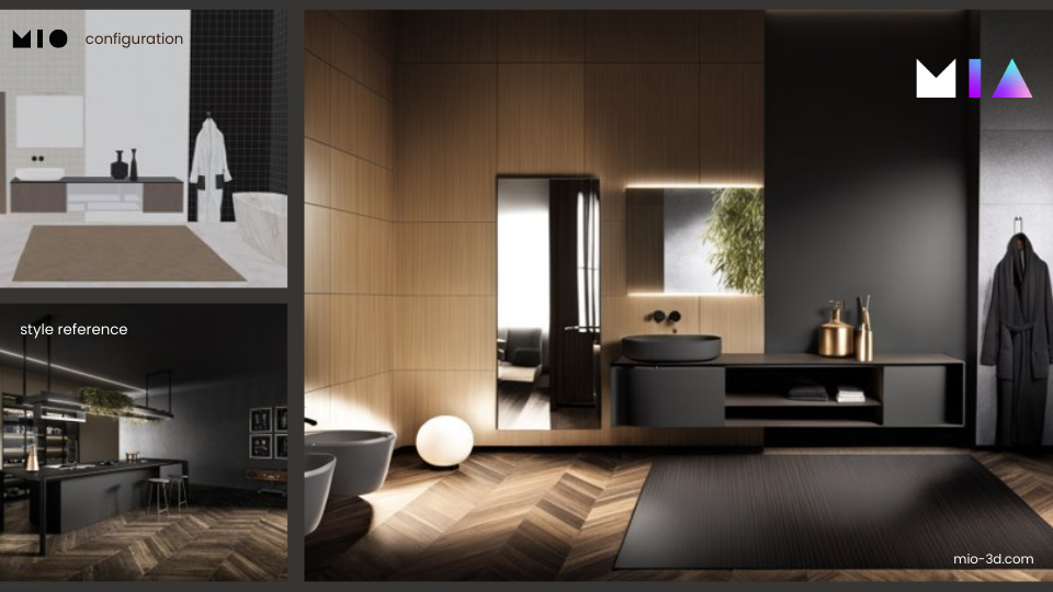 Style transfer for design and furniture