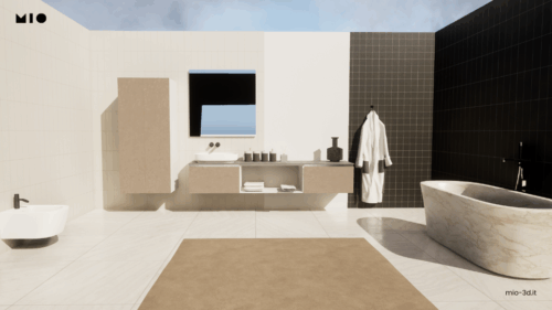 Software per configurare in 3D il bagno